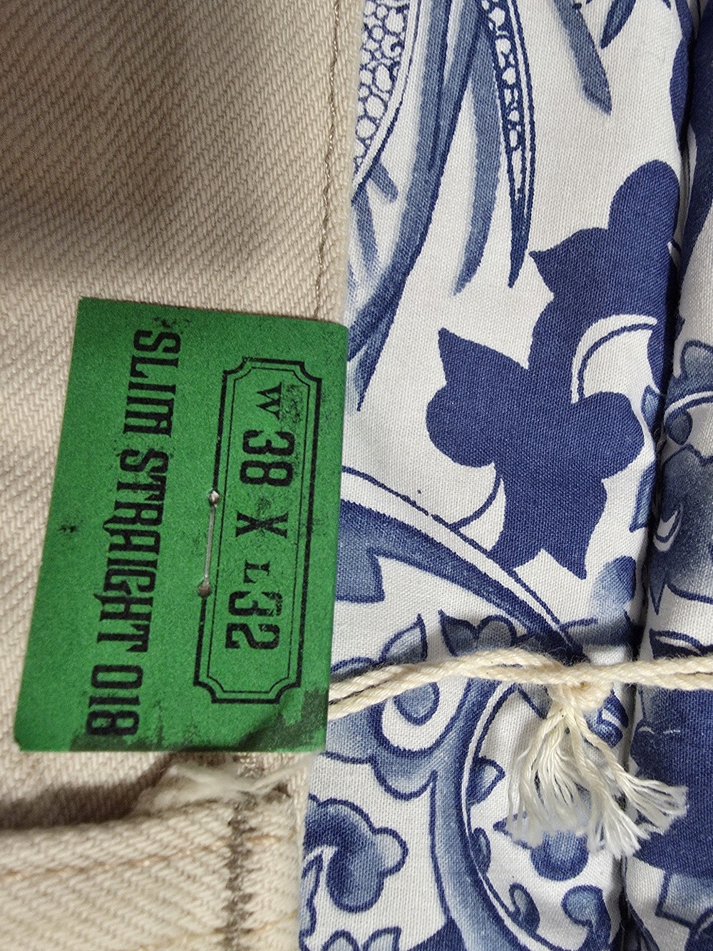 Polo by Ralph Lauren Off-White Men's Slim Straight Jeans - Picture 5 of 7